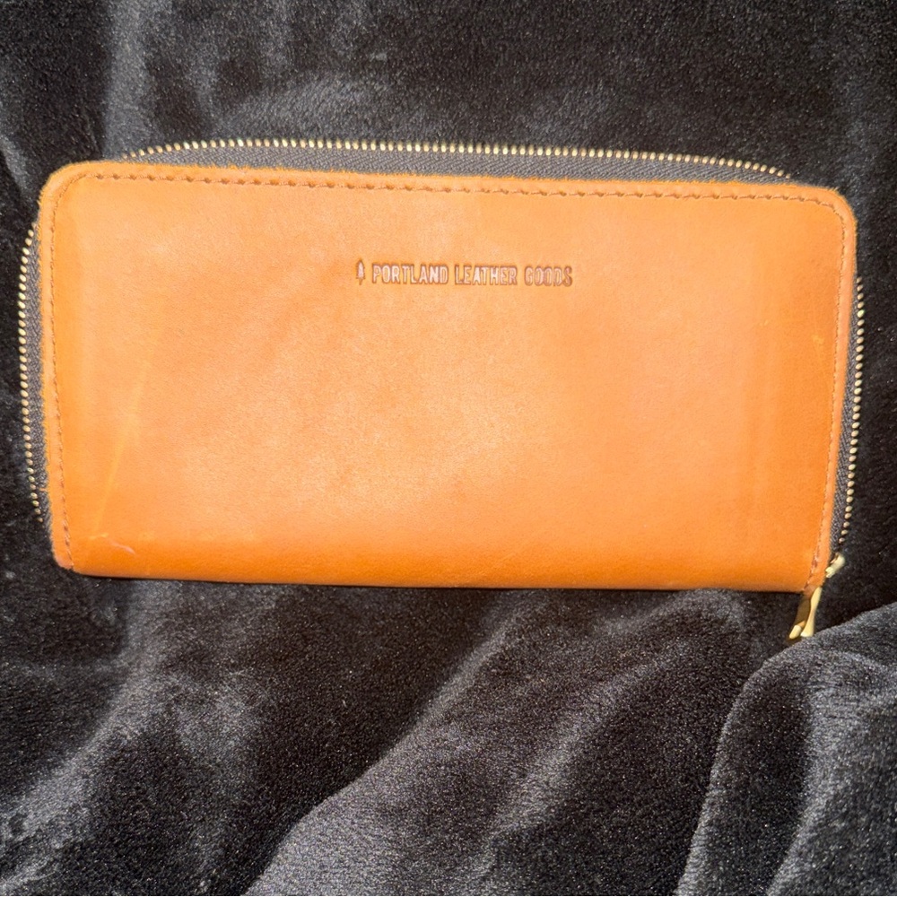 Portland Leather Warm Tan Wallet